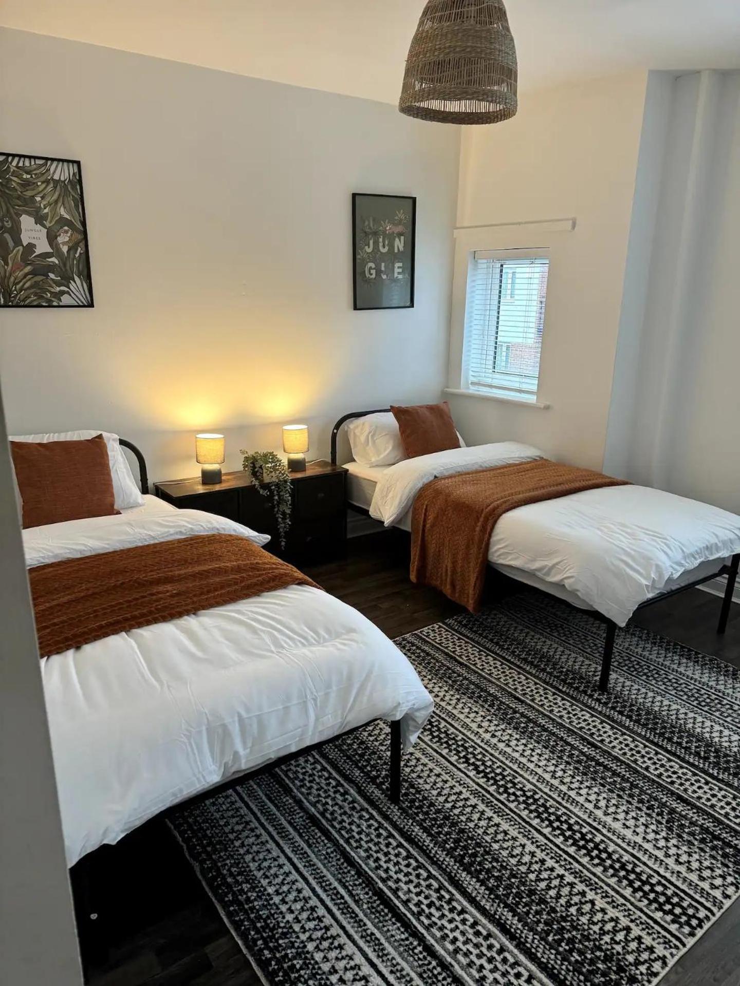 Modern Twin Room Near Ancoats & Etihad Stadium Manchester Kültér fotó